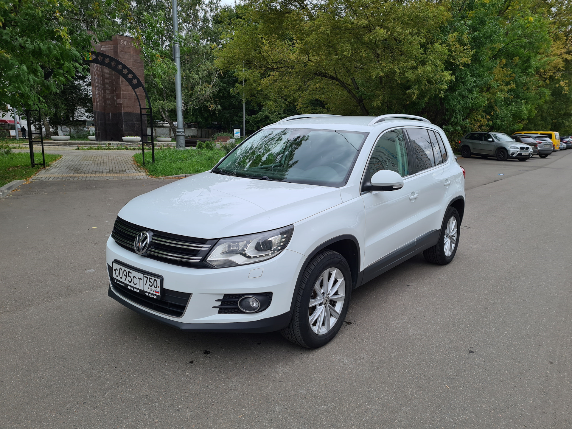 Volkswagen Tiguan 2014 Р±РµР»С‹Р№