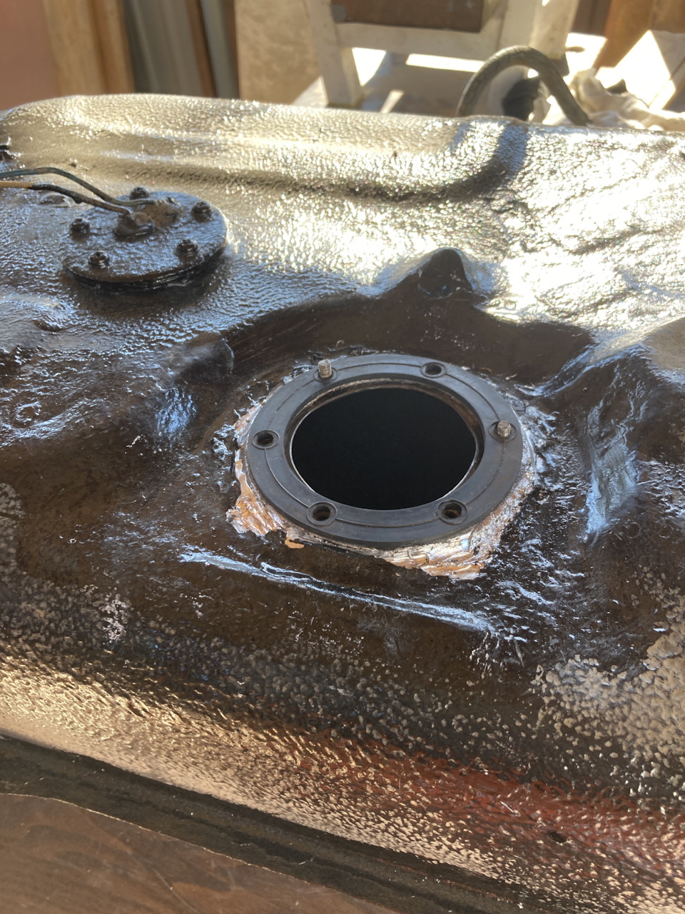 Замена прокладки бензонасоса — Suzuki Vitara (1G), 1,6 л, 1994 года ...