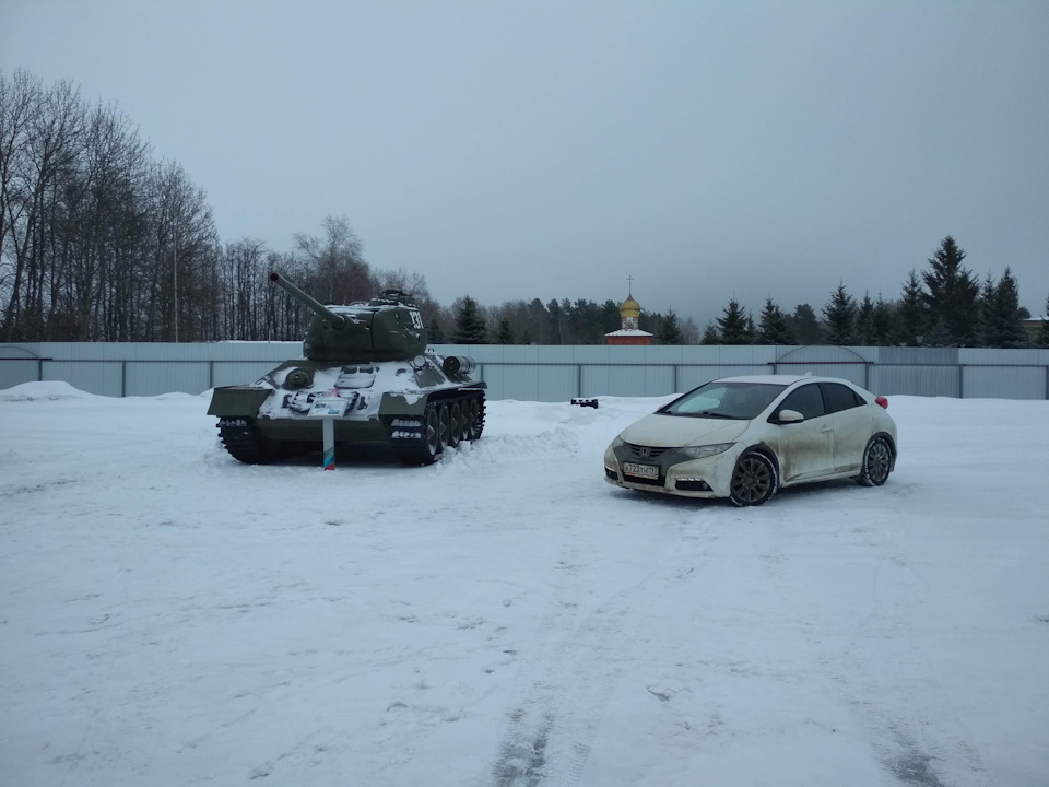 Готовь сани летом, а резину зимой. Выбор шин. — Honda Civic 5D (9G), 1 ...