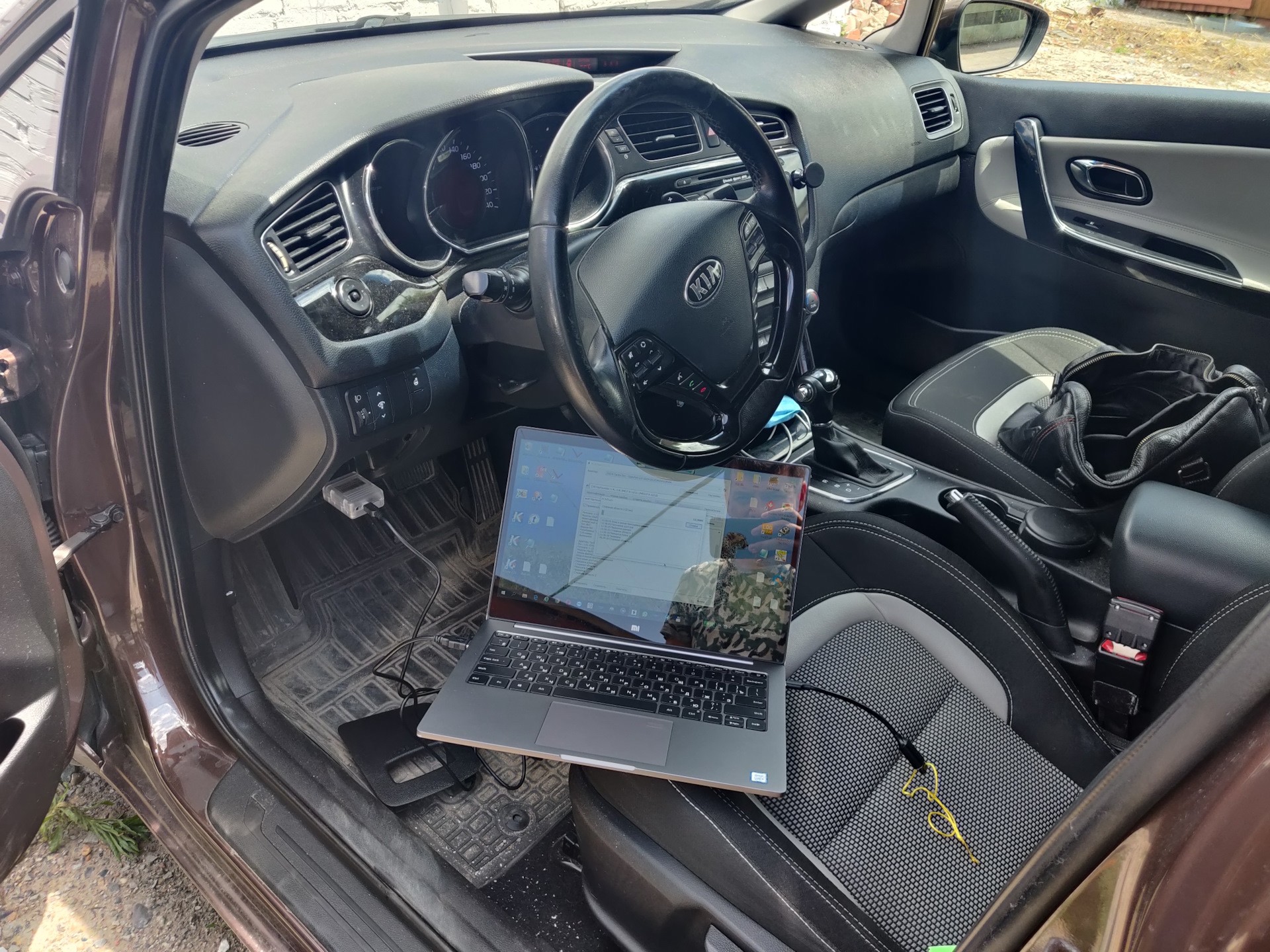 ЧИП-тюнинг KIA CEED 1.6AT программой от RSW под нормы токсичности ЕВРО2 ...