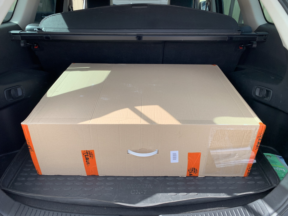 Новые 5D автоковрики LAJI в салон. — Mazda CX-7, 2,3 л, 2011 года ...