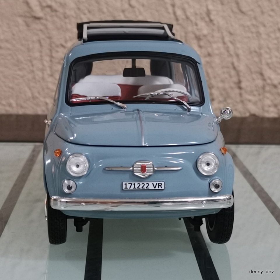 Fiat 500 Giardiniera (1960) — Norev, 1:18 — DRIVE2