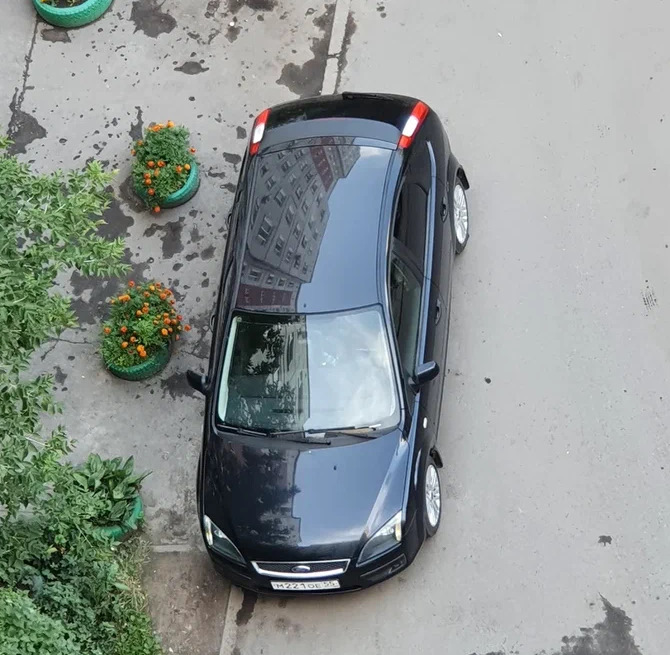 Ремонт тяги замка капота — Ford Focus Hatchback II, 1,6 л, 2005 года ...