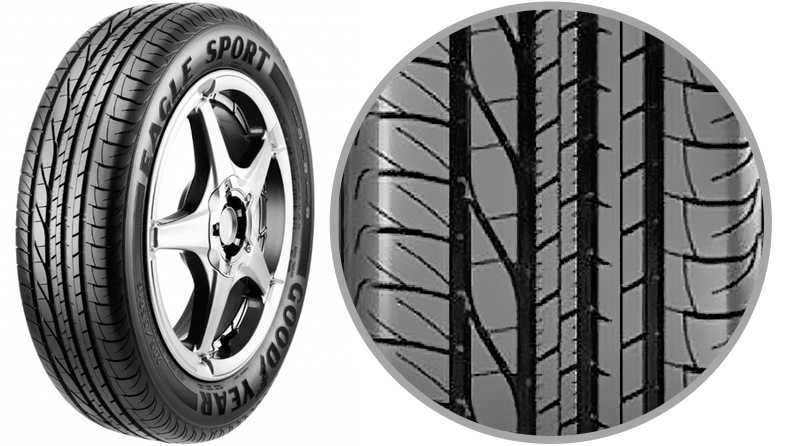 Hg lj. Российские шины для легковых автомобилей. Goodyear Eagle Sport 2.