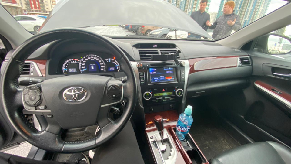 Омыватель фар — Toyota Camry (XV50), 2,5 л, 2012 года | электроника ...