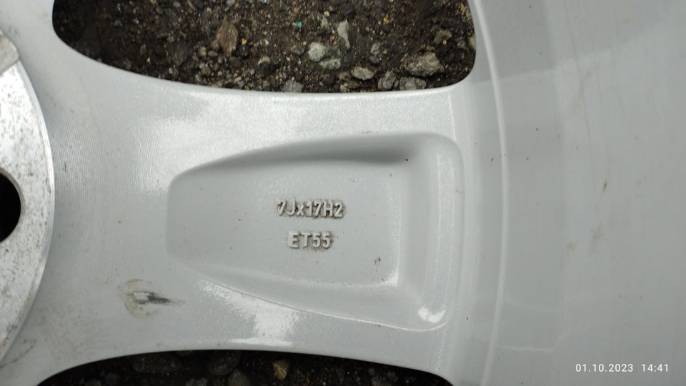 Литые диски Ronal 7Jx17 ET55 5x108 на Ford Galaxy (Mk III), Ford S-Max ...