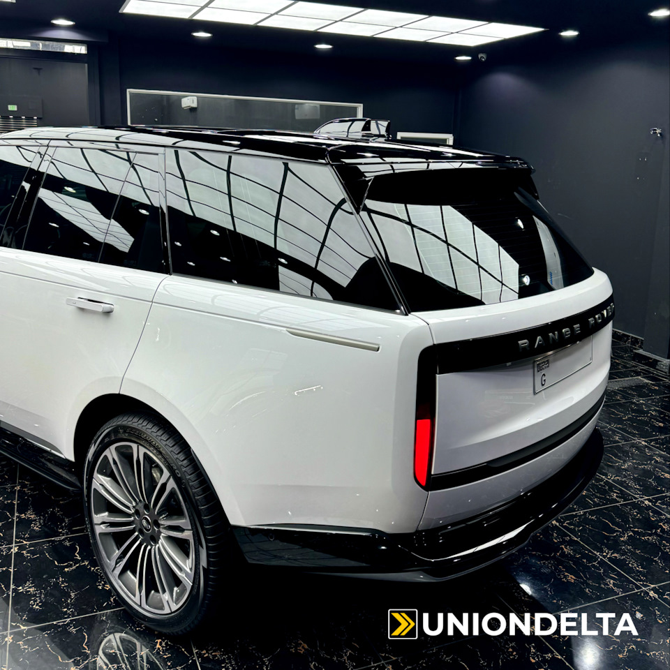 🛡Антигравийная защита кузова Range Rover полиуретановой пленкой от ...