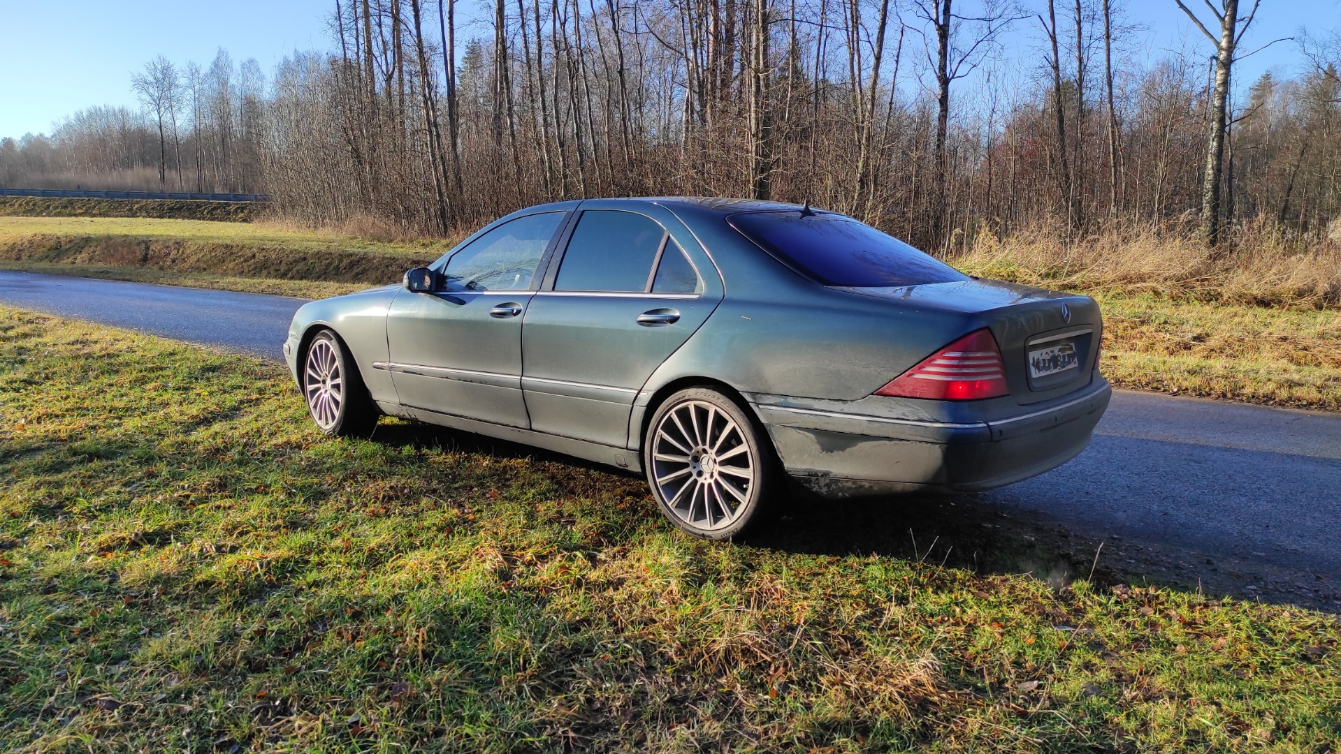 Замена колёс — Mercedes-Benz S-Class (W220), 3,2 л, 2001 года | колёсные  диски | DRIVE2