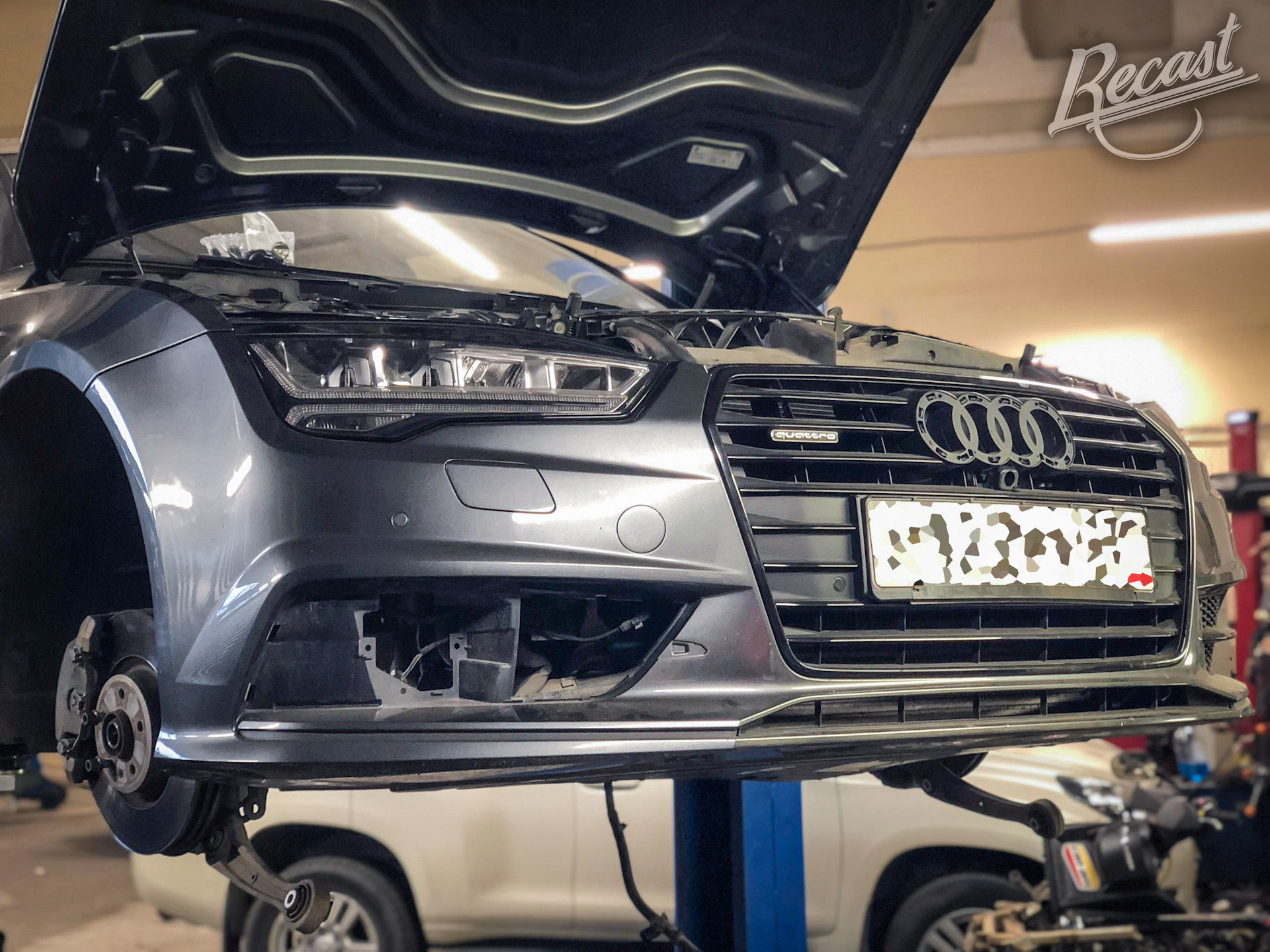 Замена цепей ГРМ на примере Audi A7 3.0TDI CDU (2 цепи) — Recast Workshop на  DRIVE2