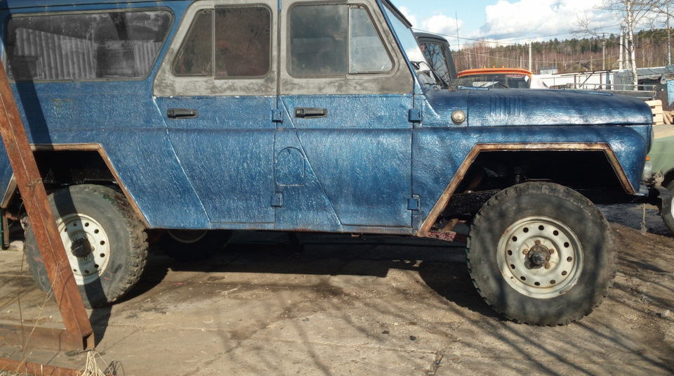 Photo from the logbook UAZ 3153