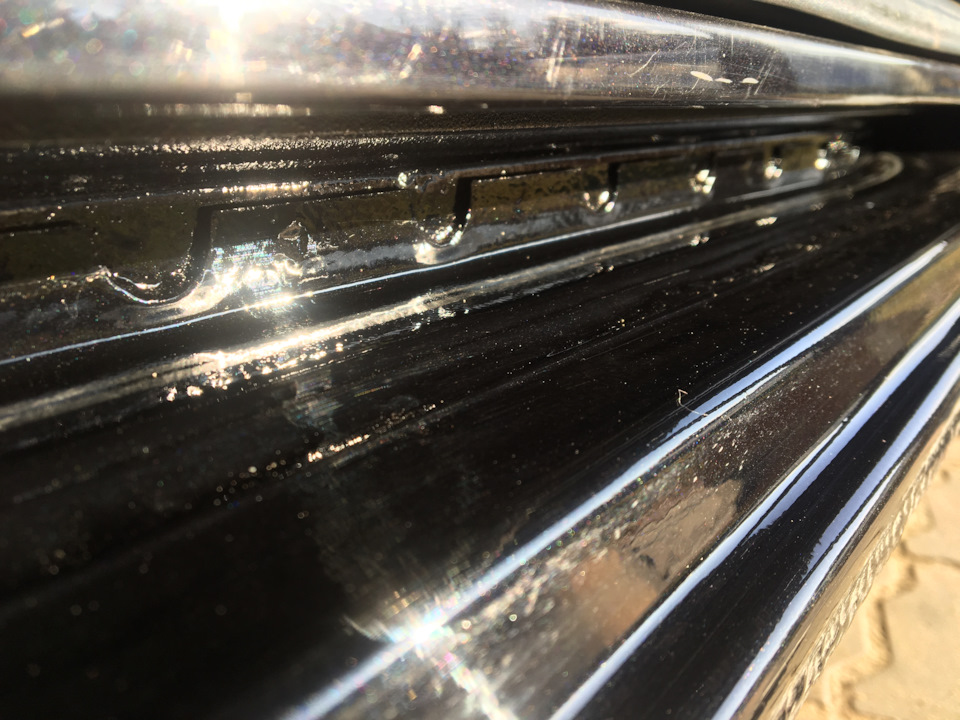 Покраска порогов и установка «сабель»из нержавейки — Volkswagen ...