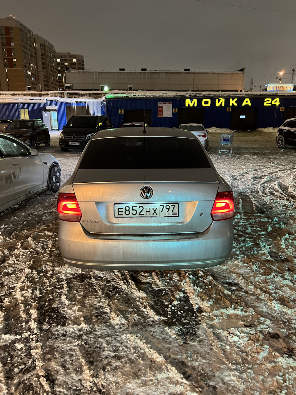 Фото в бортжурнале Volkswagen Polo Sedan