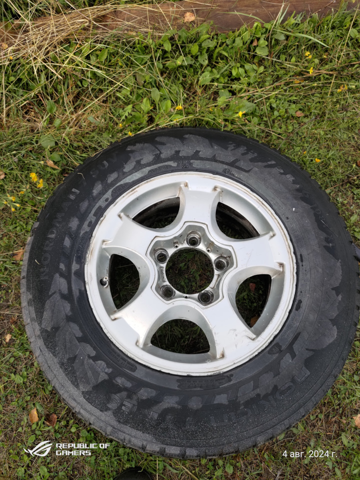 Литые диски КиК 7Jx16 ET35 5x139,7 на УАЗ Patriot, УАЗ 31512, УАЗ ...