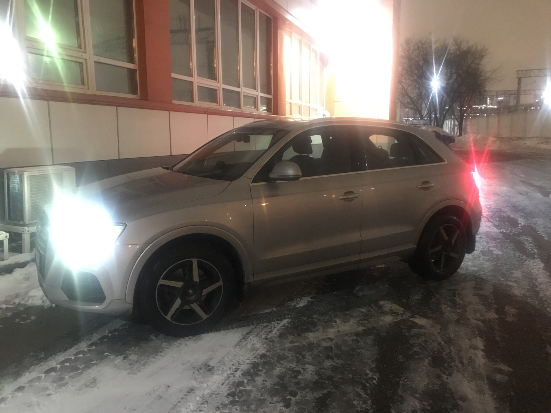 Катки на зимушку-зиму AEZ оригинал — Audi Q3 (1G), 2 л., 2016 года ...