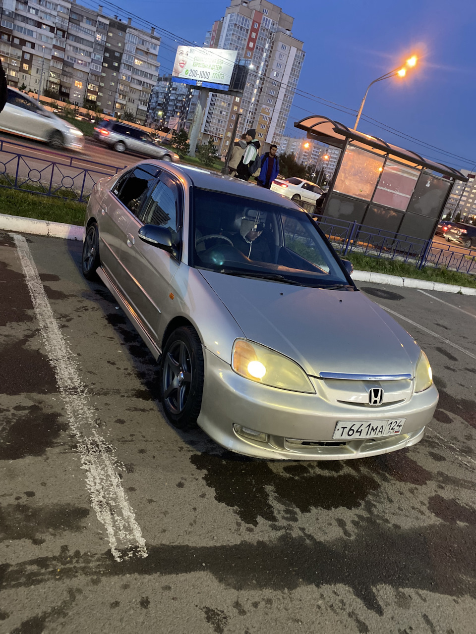 Продал фиолетовый, купил серый🙂 — Honda Civic (7G), 1,5 л, 2002 года |  покупка машины | DRIVE2