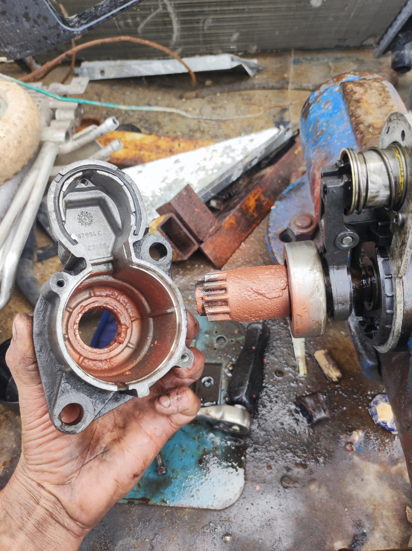 Скрежет стартера. — Skoda Octavia A4 Mk1, 1,9 л, 2002 года | поломка ...