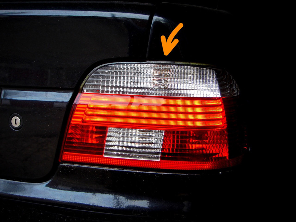 Хром лампочки в поворотники — BMW 5 series (E39), 3 л, 2002 года ...