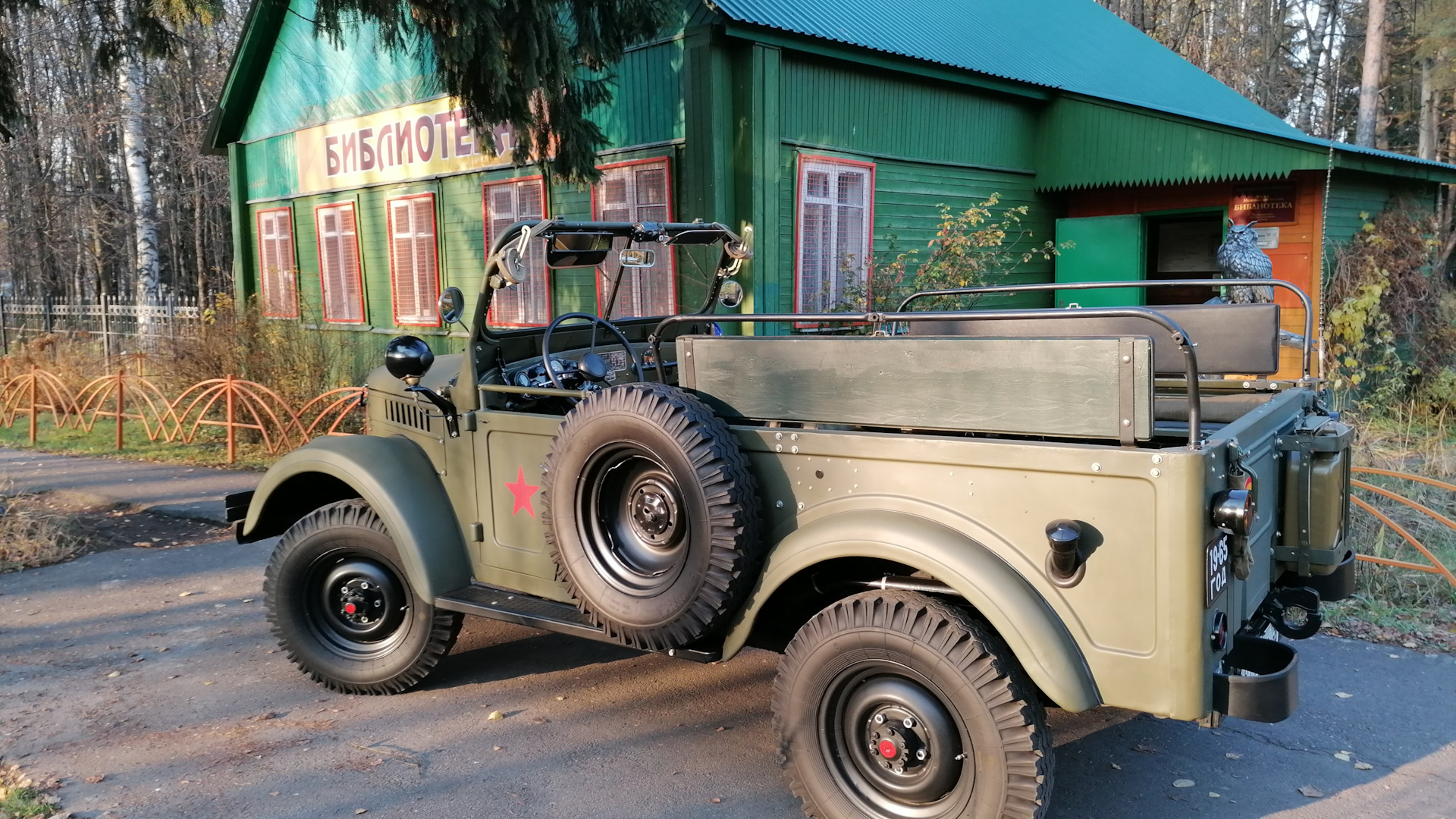 ГАЗ 69 2.2 бензиновый 1965 | Красная Звёздочка ☆ на DRIVE2