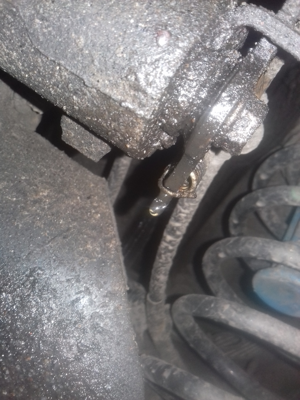 Куда девается тормозная жидкость? — Renault Scenic II, 1,9 л, 2004 года ...