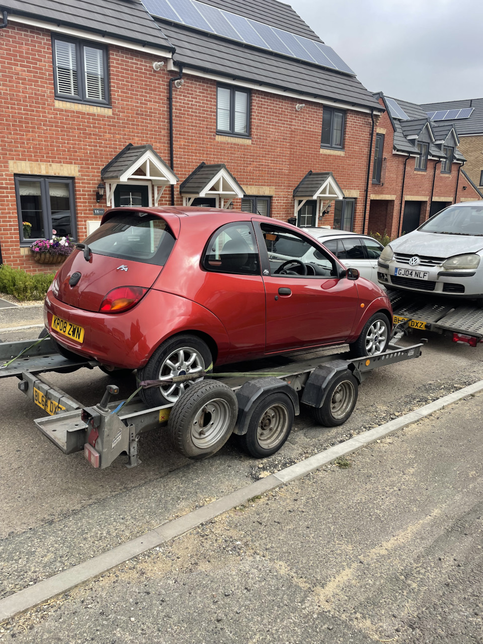 Ну вот и всё !Закончилась история моей машины. 🚗 — Ford Ka (1G), 1,3 л,  2008 года | эвакуация | DRIVE2