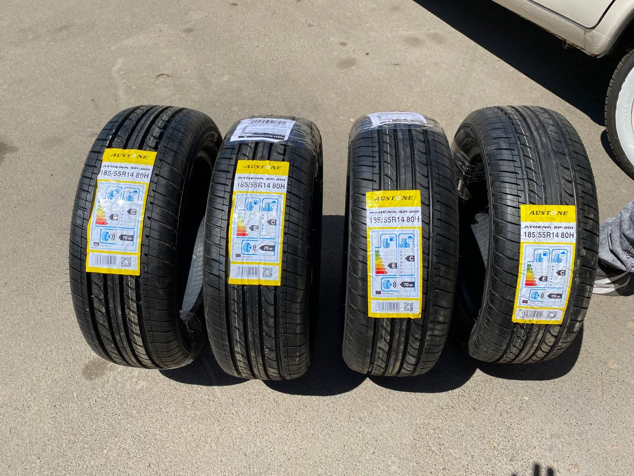 Летняя резина на дэу матиз. Austone SP-801. 185/55 R14.