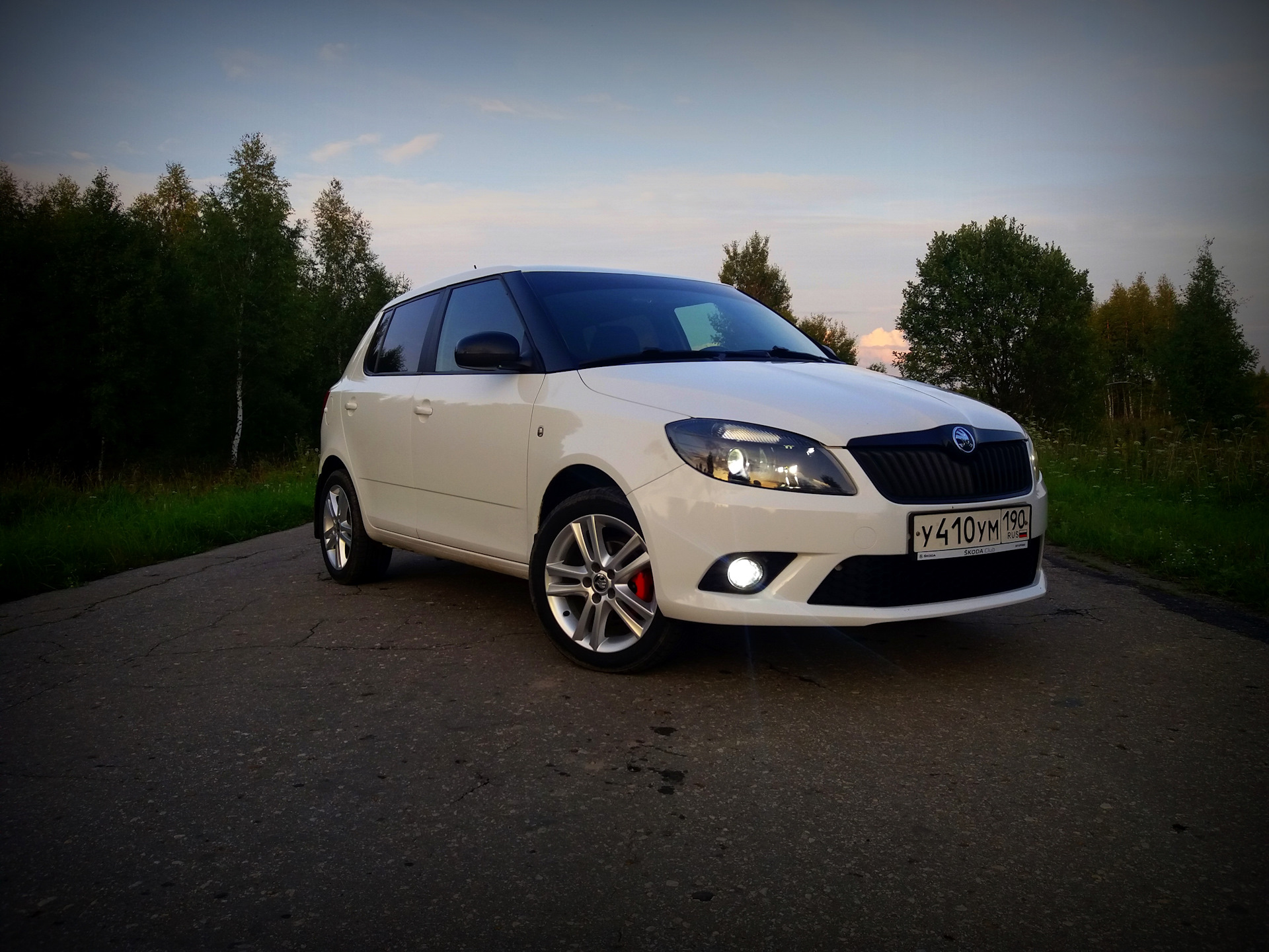 New look 2К19! — Skoda Fabia Mk2, 1,4 л, 2012 года | тюнинг | DRIVE2