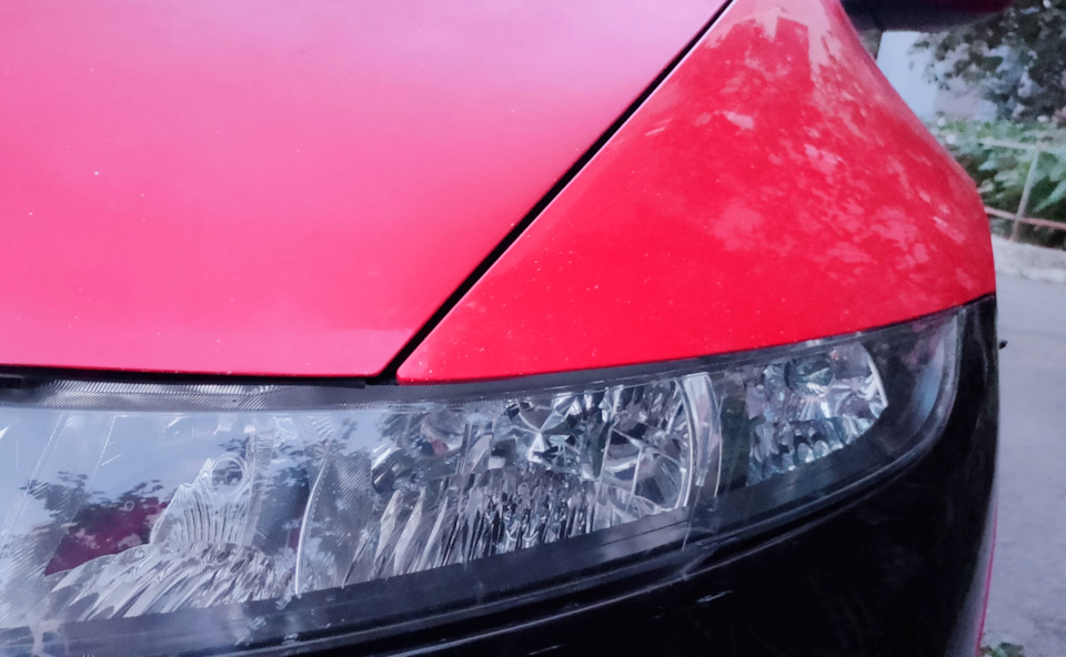 Ксеноновые лампы ближнего света, полировка и аккум — Honda Civic Type R ...