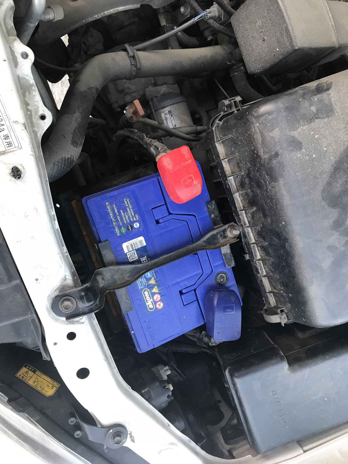 тойота харриер какой аккумулятор