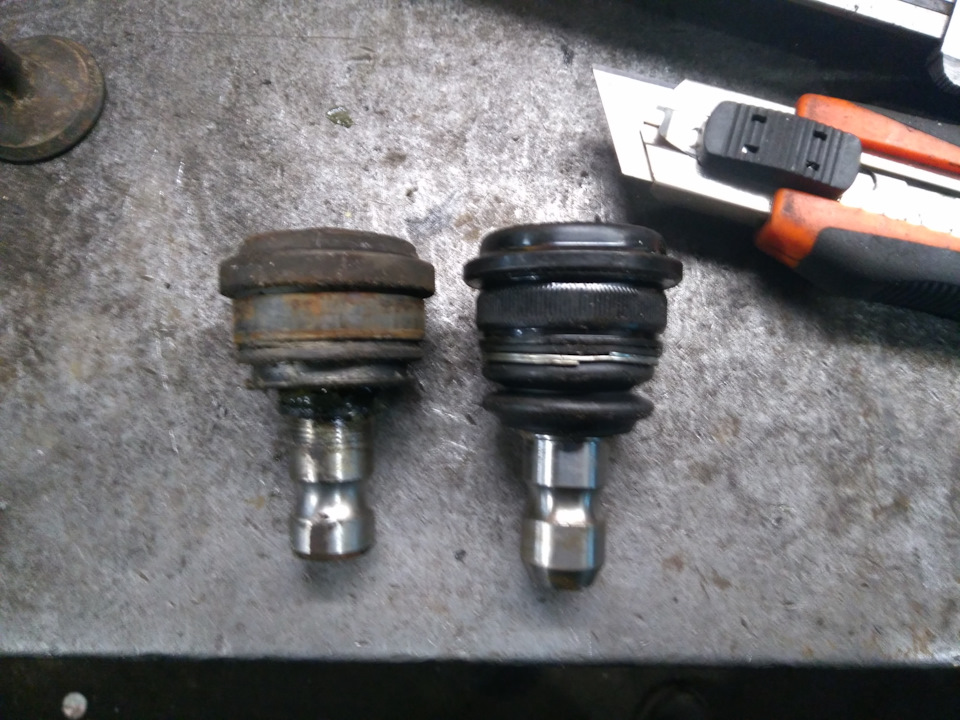 Штифтовая шаровая опора 555 — Mitsubishi Carisma, 2003 года | своими ...