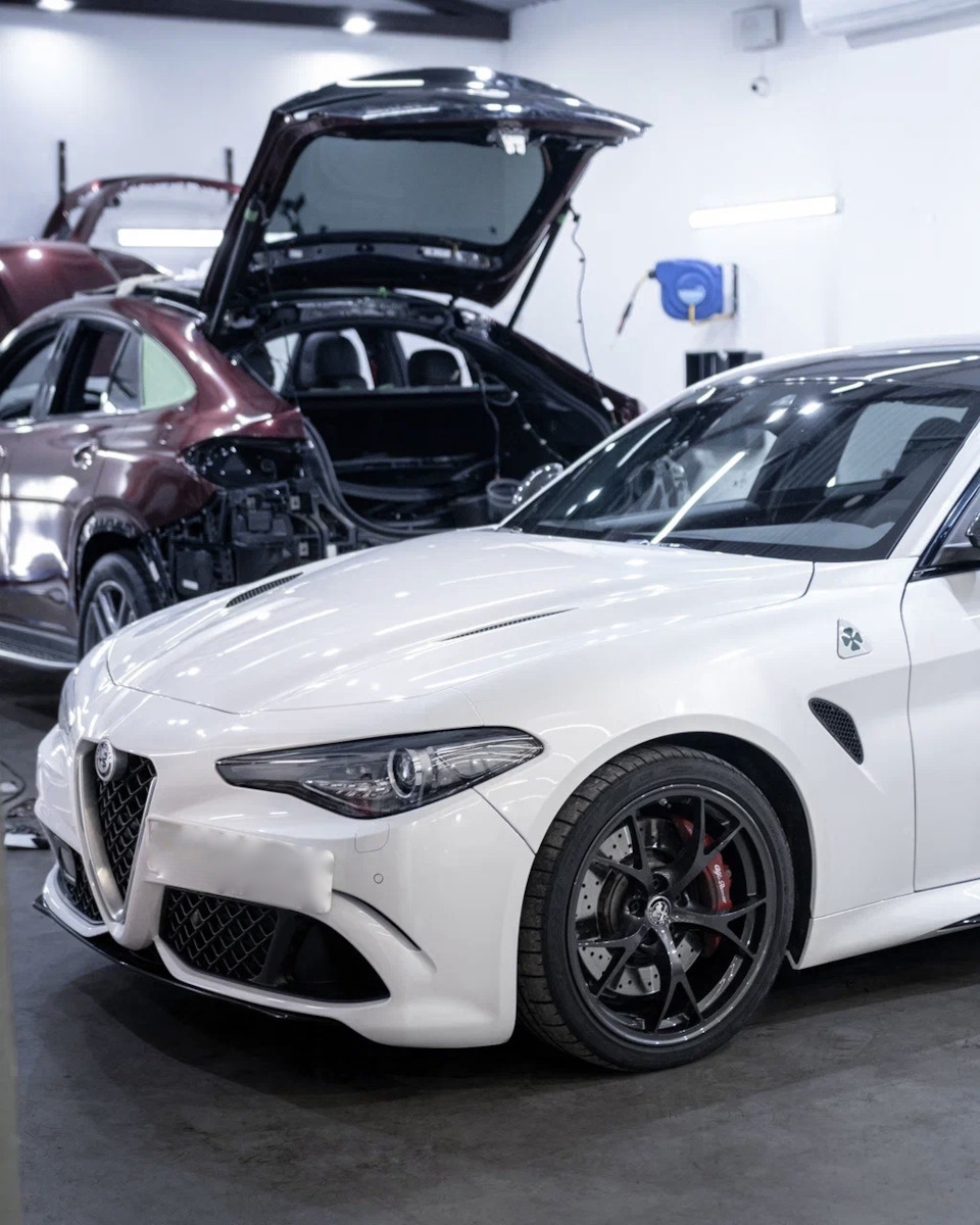 Alfa Romeo Giulia Quadrifoglio Verde. Винил — UCTOfficial на DRIVE2