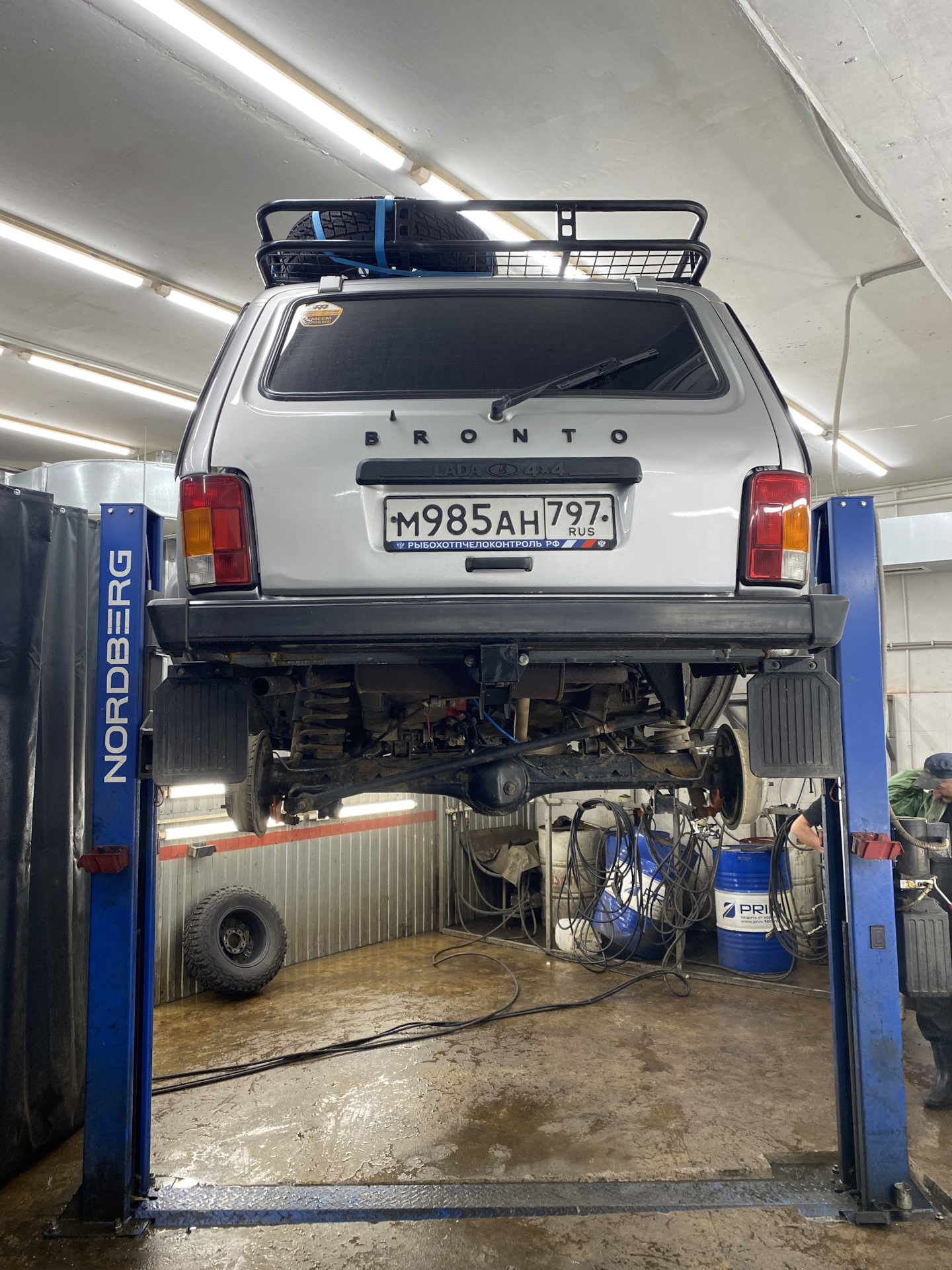 [20.07.2022] Обработка скрытых полостей в Антикор.рф — Lada 4x4 3D, 1,7 ...