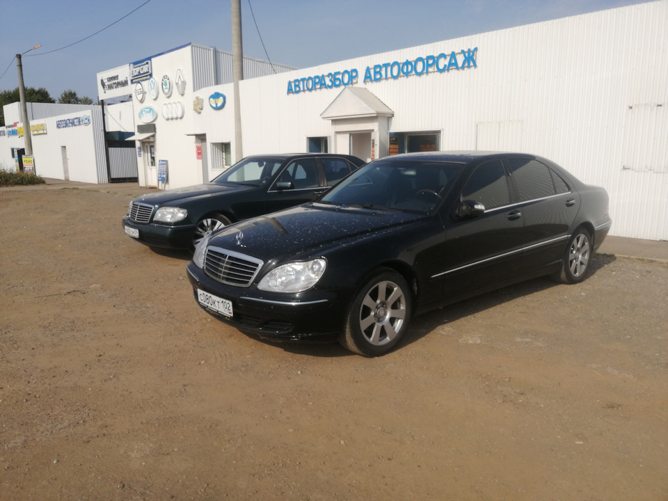 Фото в бортжурнале Mercedes-Benz S-class (W220)