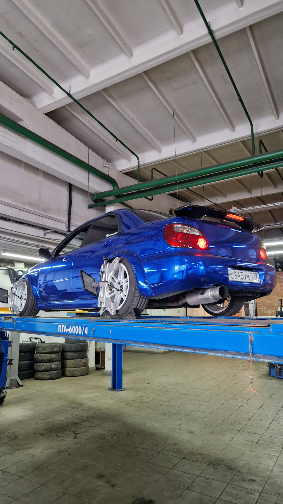 Обязательный сход-развал после вмешательств в подвеску — Subaru Impreza (GD/GG)
