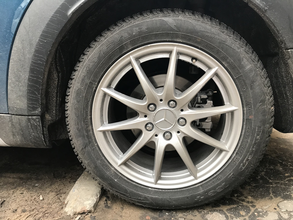 7. Диски мерседес r17 w204. 7. 7. 5 jx17.