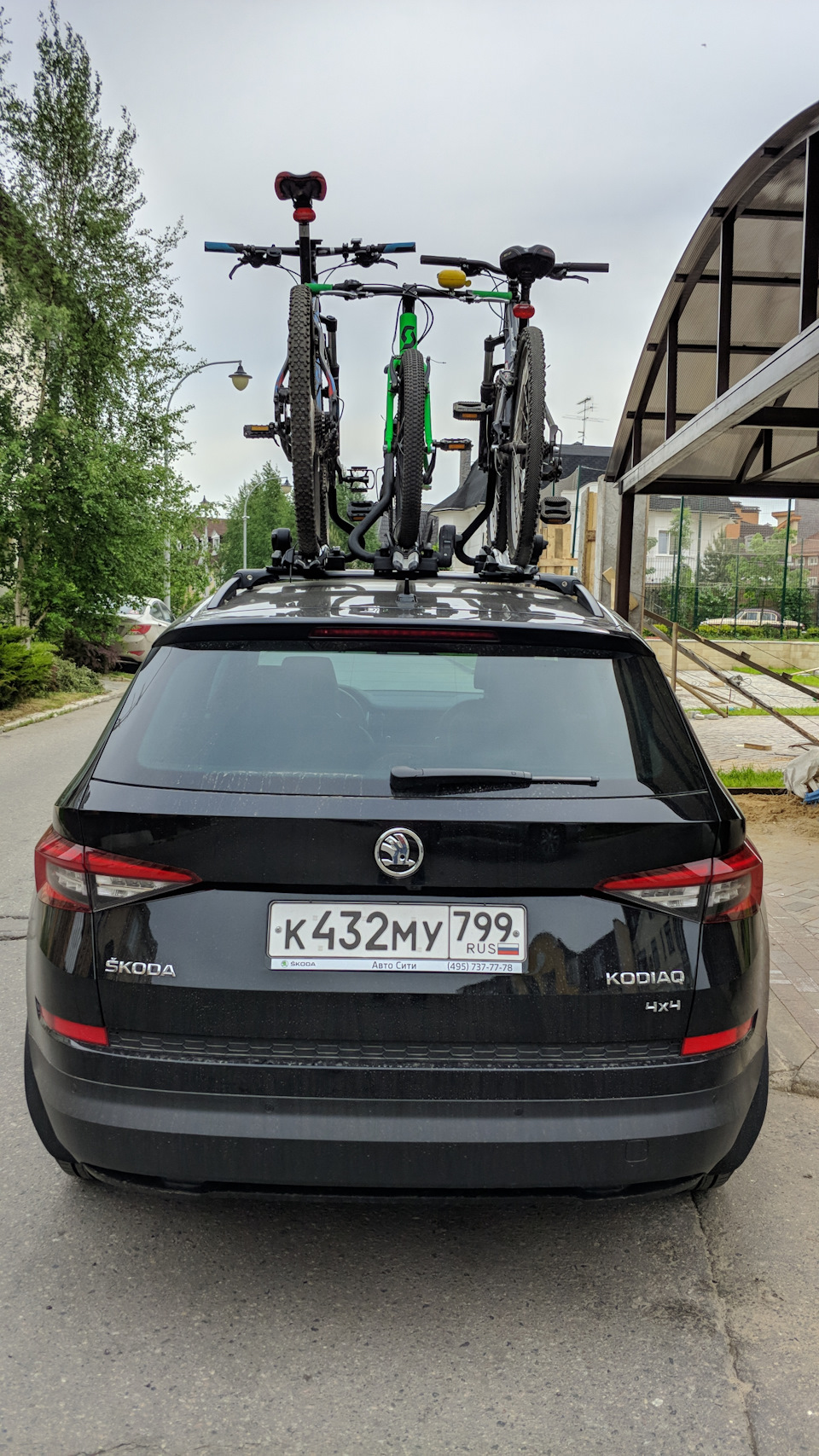 Велики на крышу Thule аксессуары — Skoda Kodiaq, 1,4 л, 2018 года |  аксессуары | DRIVE2