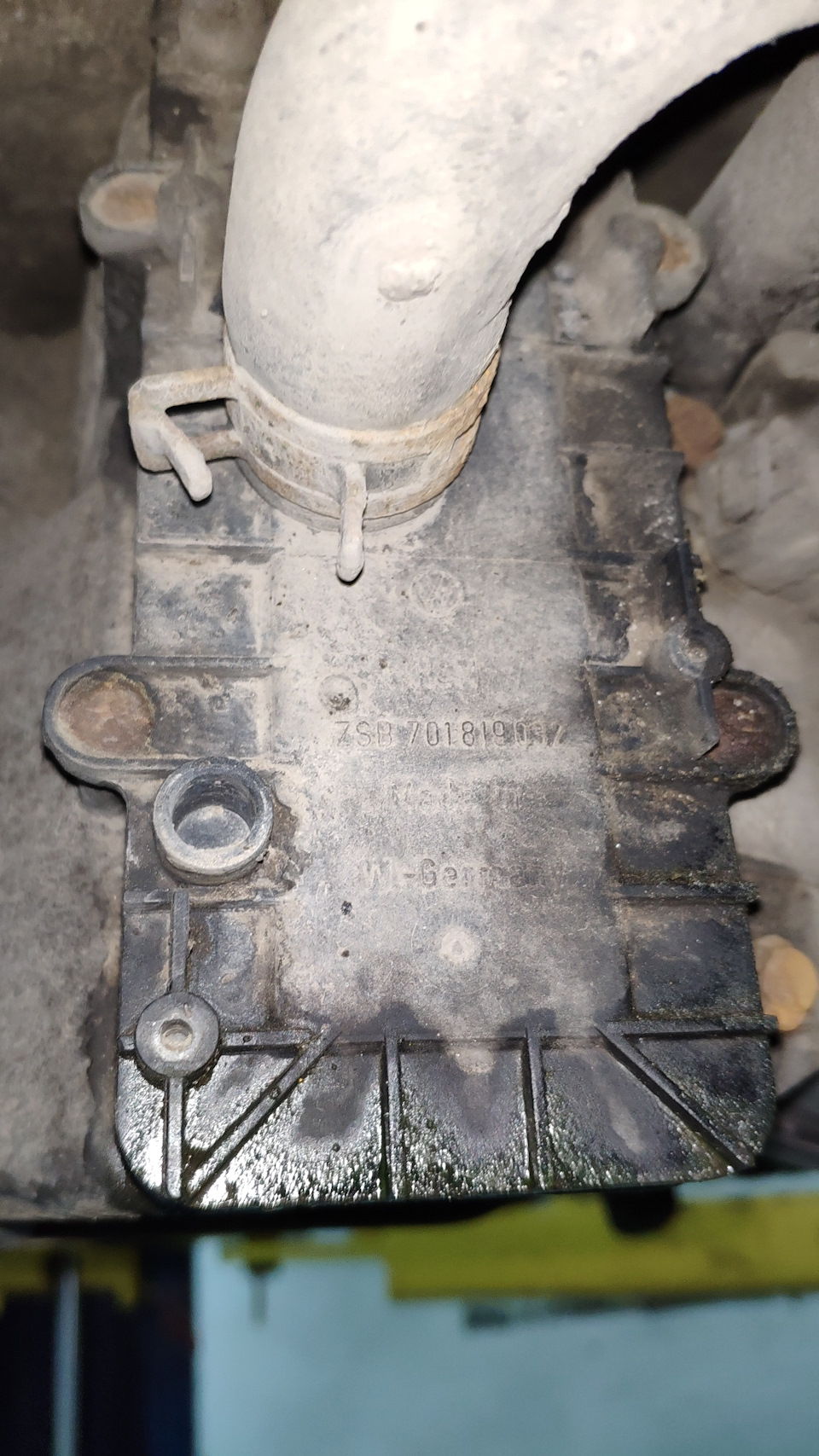 Радиатор доп печки потек — Volkswagen Transporter T4, 2 л, 1998 года ...