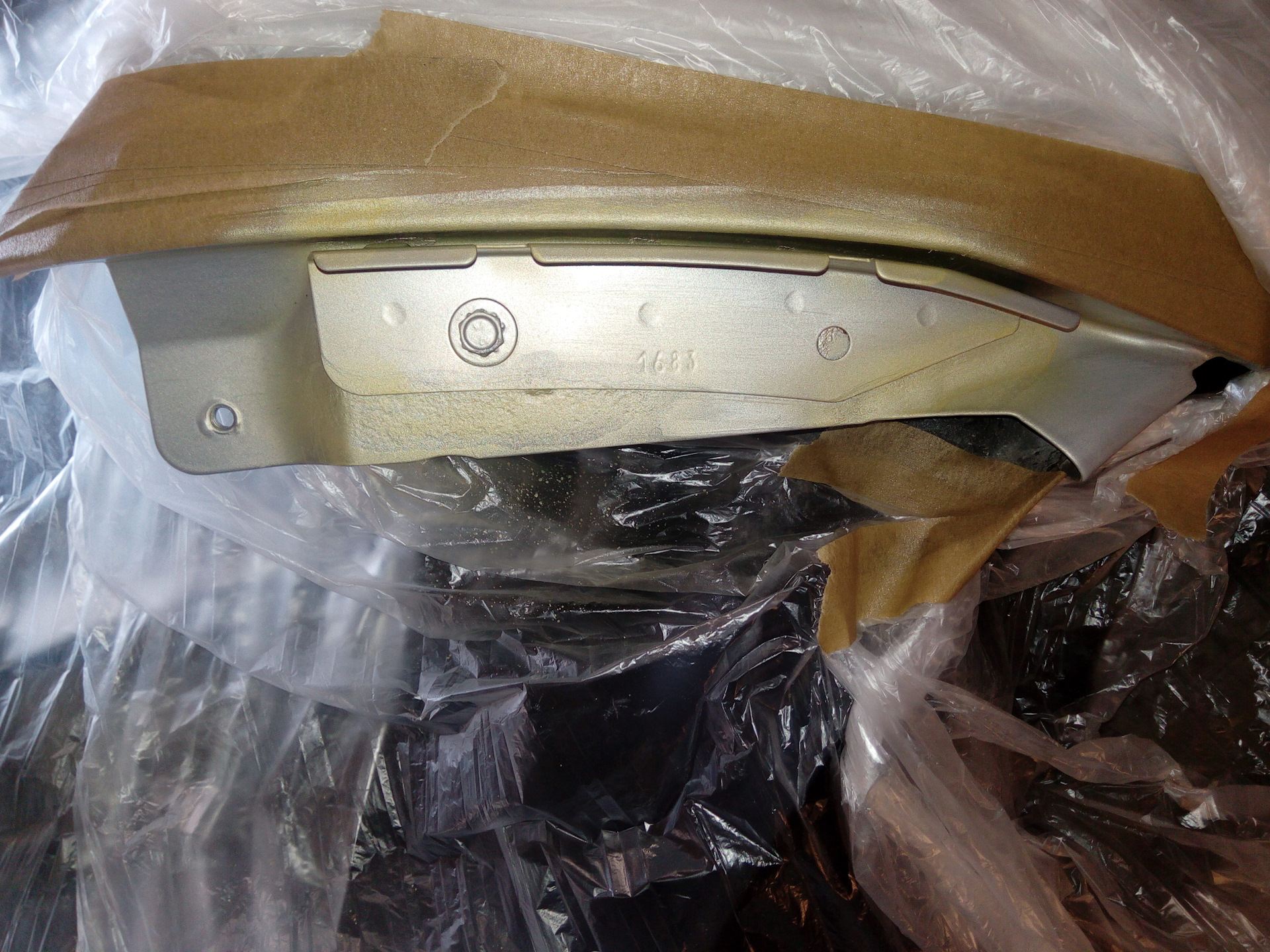 Крепление бампера — Lada Калина Хэтчбек (2G), 1,6 л, 2013 года ...