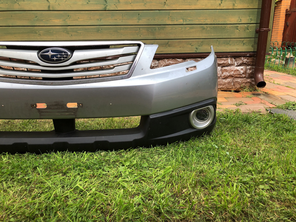 Левая сторона ДХО/ПТФ — Subaru Outback (BR)