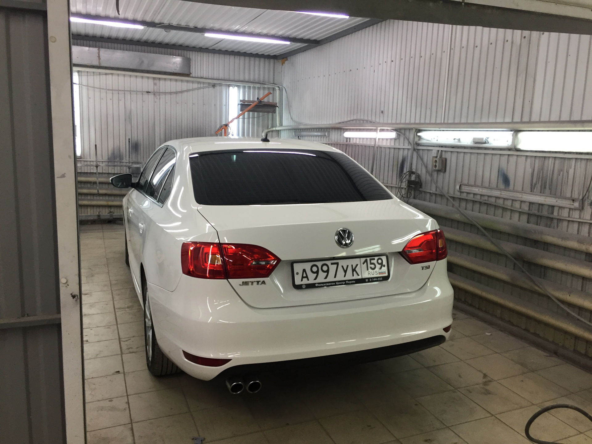 Локальный ремонт — Volkswagen Jetta VI, 1,4 л., 2011 года | кузовной ...