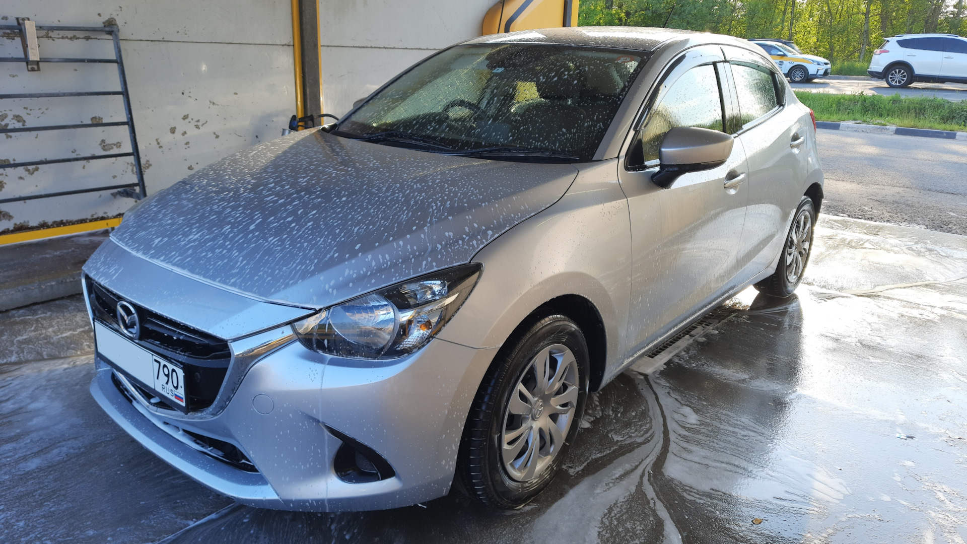Mazda Demio (4G) 1.5 бензиновый 2019 | 麗Silver Shark на DRIVE2