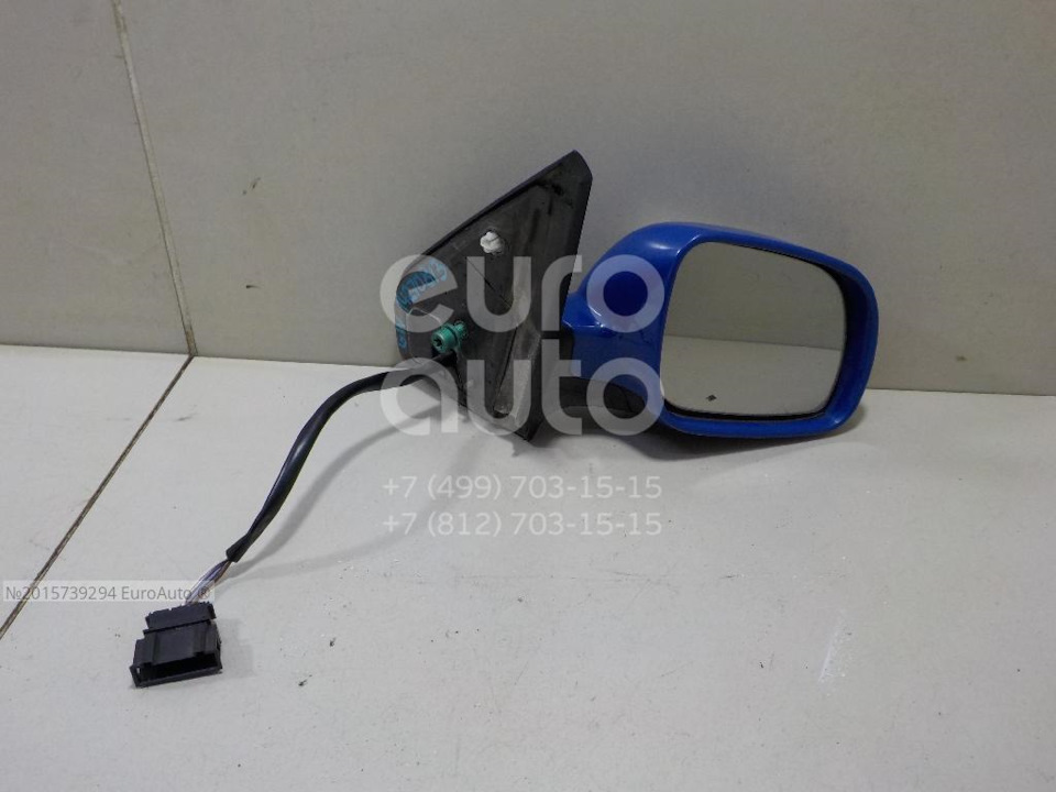 6128127 Зеркало заднего вида VW GOLF IV 97-/BORA 98- правое элек.с ...