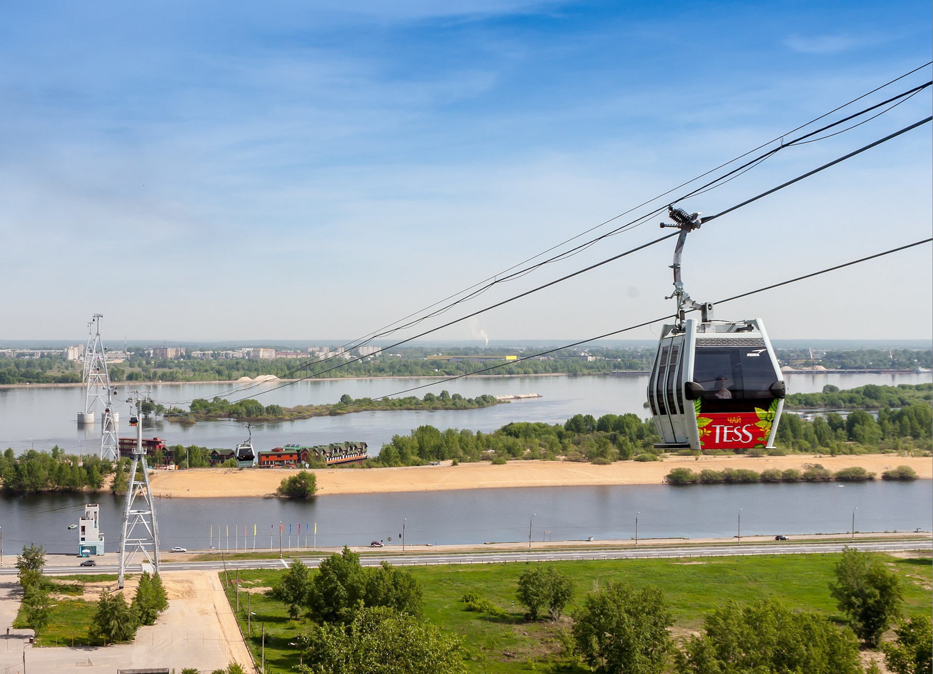 Канатная дорога нижний фото Летнее путешествие в Нижегородскую область - Сообщество "Клуб Путешественников" 