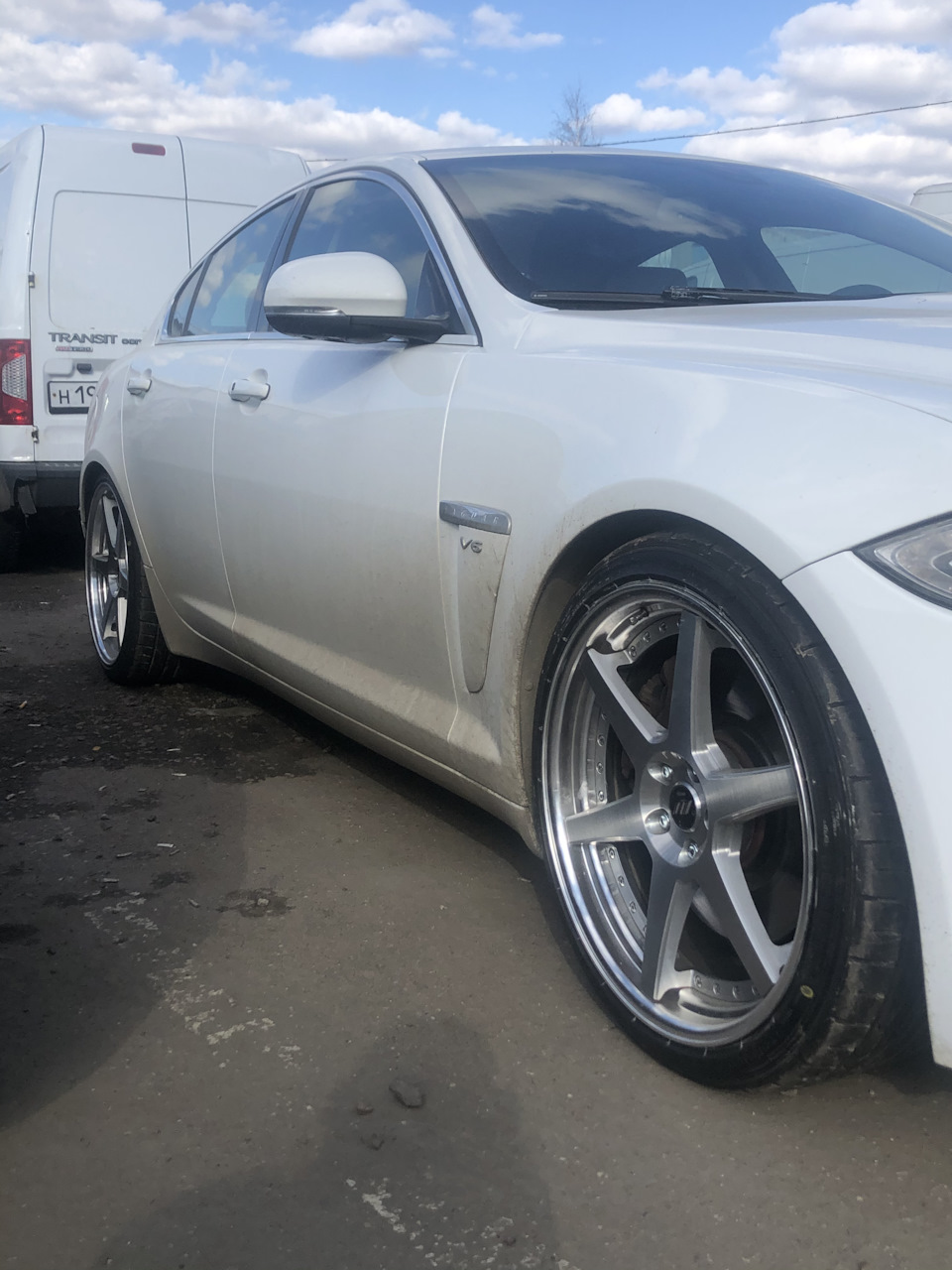 Work R20🚀 — Jaguar XF (1G), 3 л, 2012 года | колёсные диски | DRIVE2