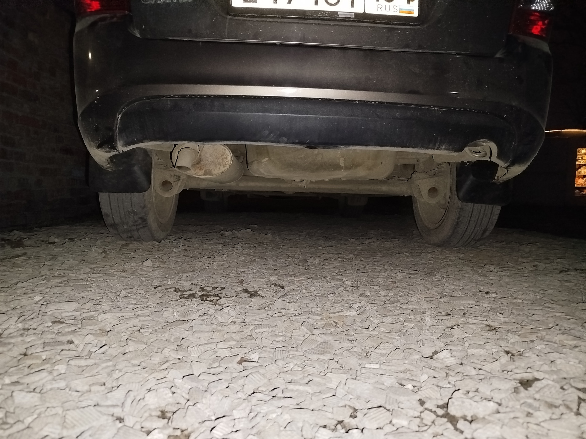 #169: Увеличенные задние брызговики Rezkon — Lada Гранта Универсал, 1,6 ...