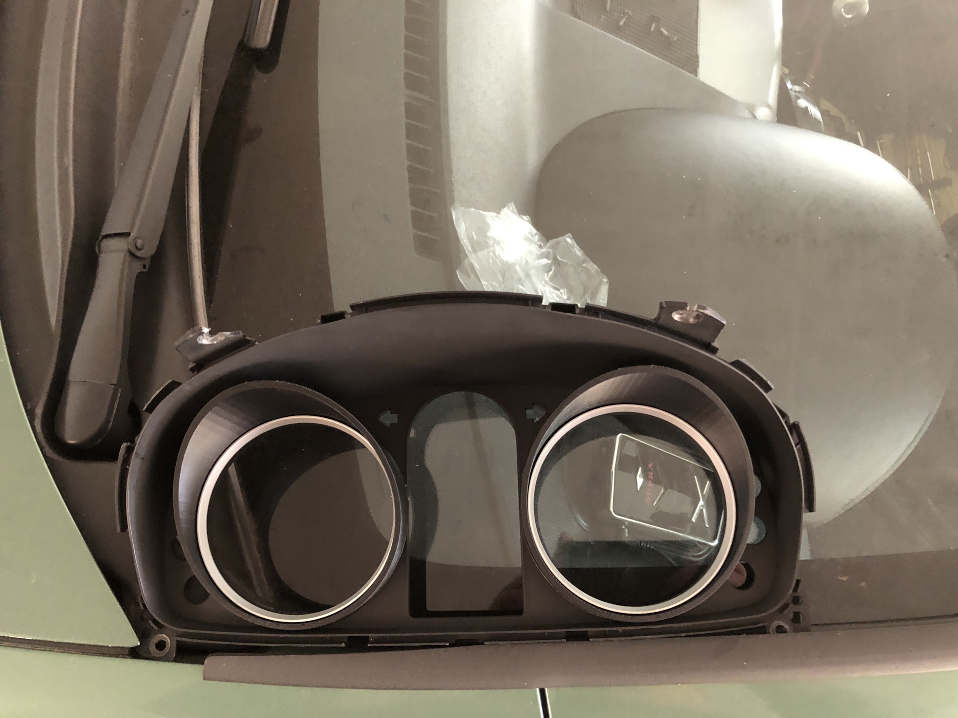 «Колодцы» накладки на шкалы приборной панели Гетц — Hyundai Getz, 1,4 л ...