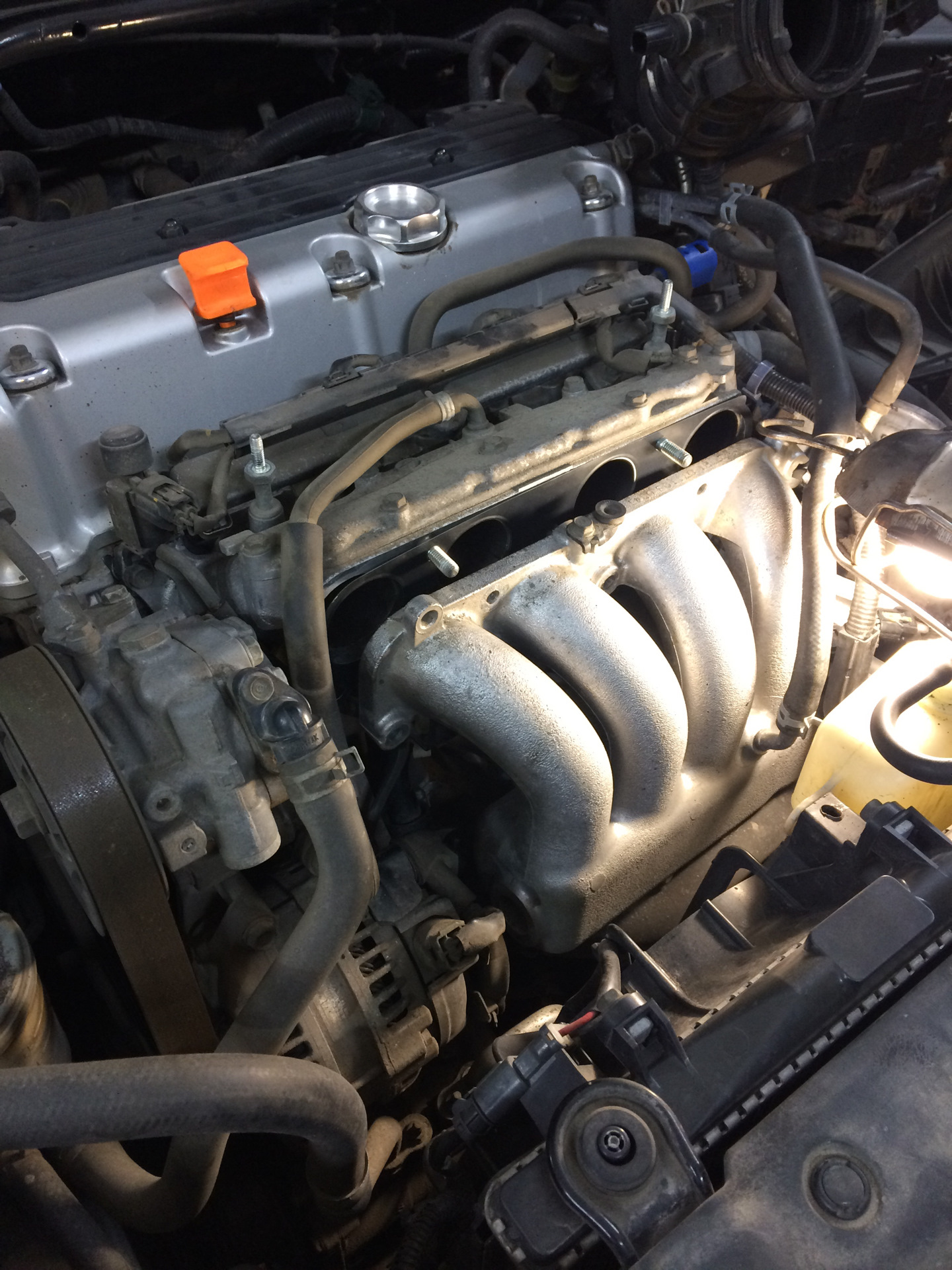 ТО-178,800 км Замена масла и фильтров, ДД — Honda Accord (7G), 2,4 л ...