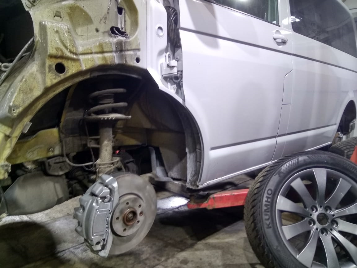 Ремонт суппортов Volkswagen T5 GP Multivan — Техформула на DRIVE2