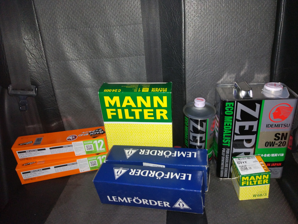 Небольшая ТОшка. Маслице с фильтрами и тяги с наконечниками — Toyota ...