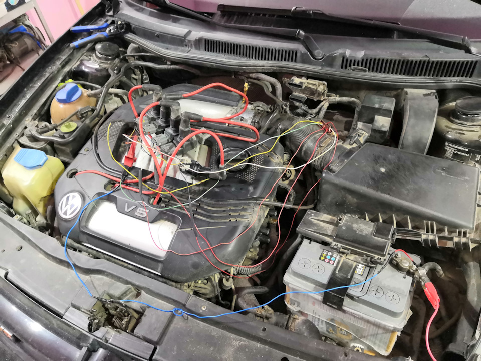 №8 Прострелы в глушитель ч.3 — Volkswagen Golf Mk4, 2,3 л, 1999 года ...