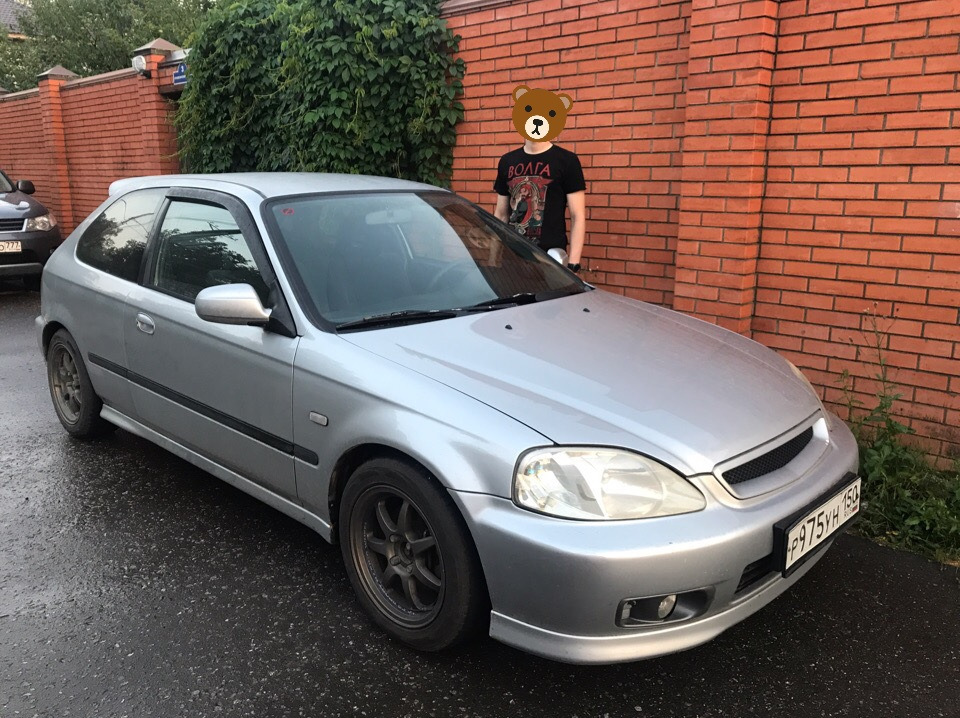 Какой она была. — Honda Civic Hatchback (6G), 1,4 л, 2000 года ...